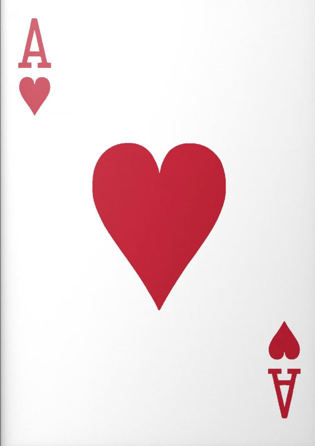 Red ace of hearts KIT