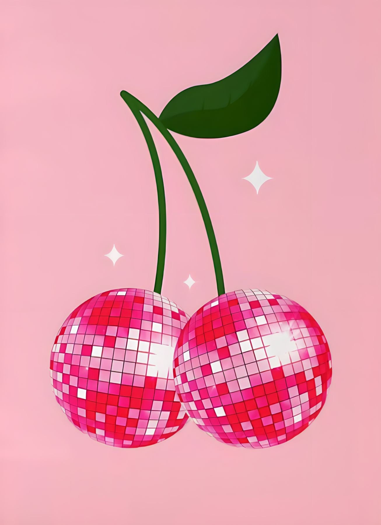 Disco ball Cherrys KIT