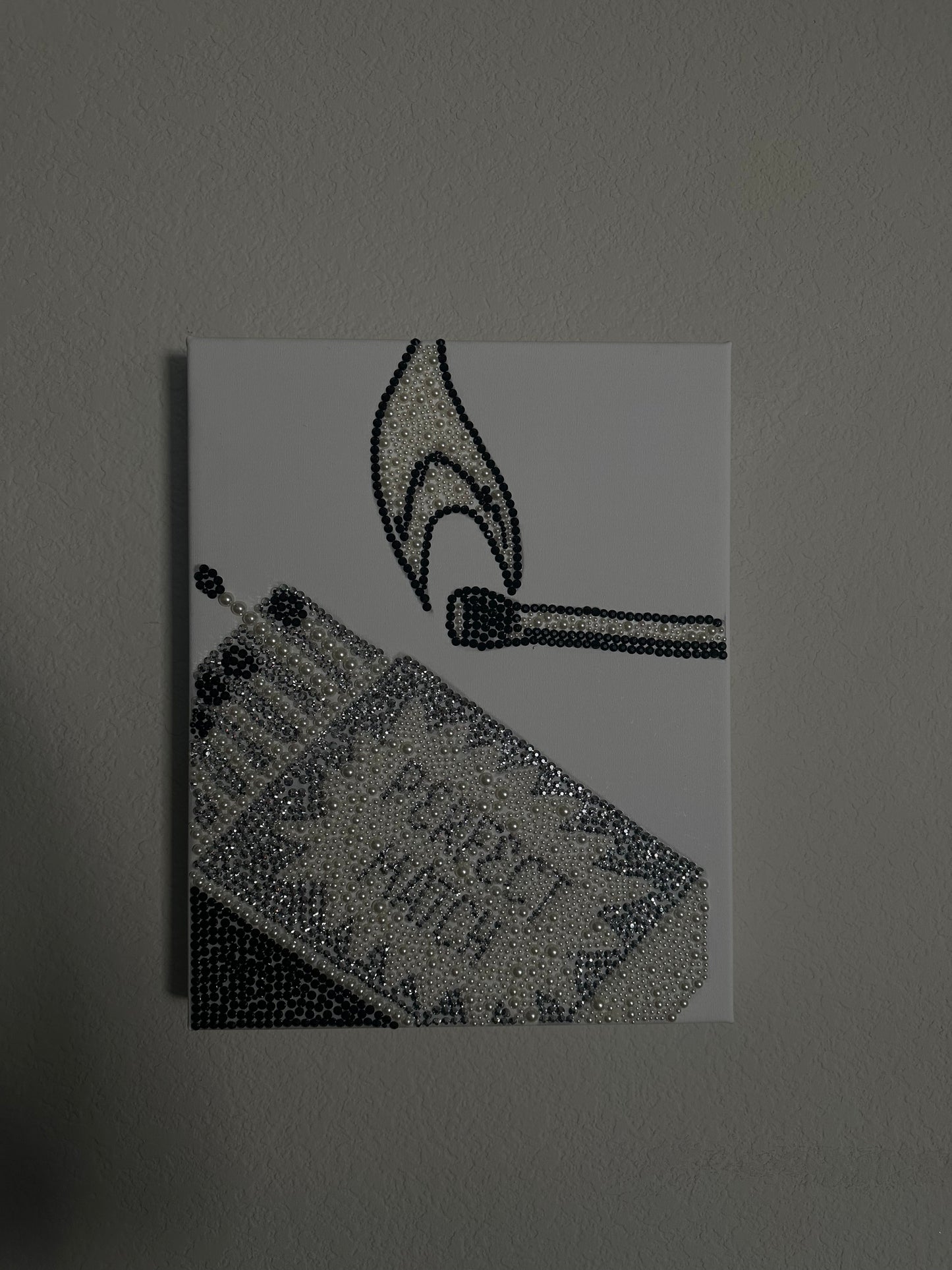 Grey matchbox 11x14