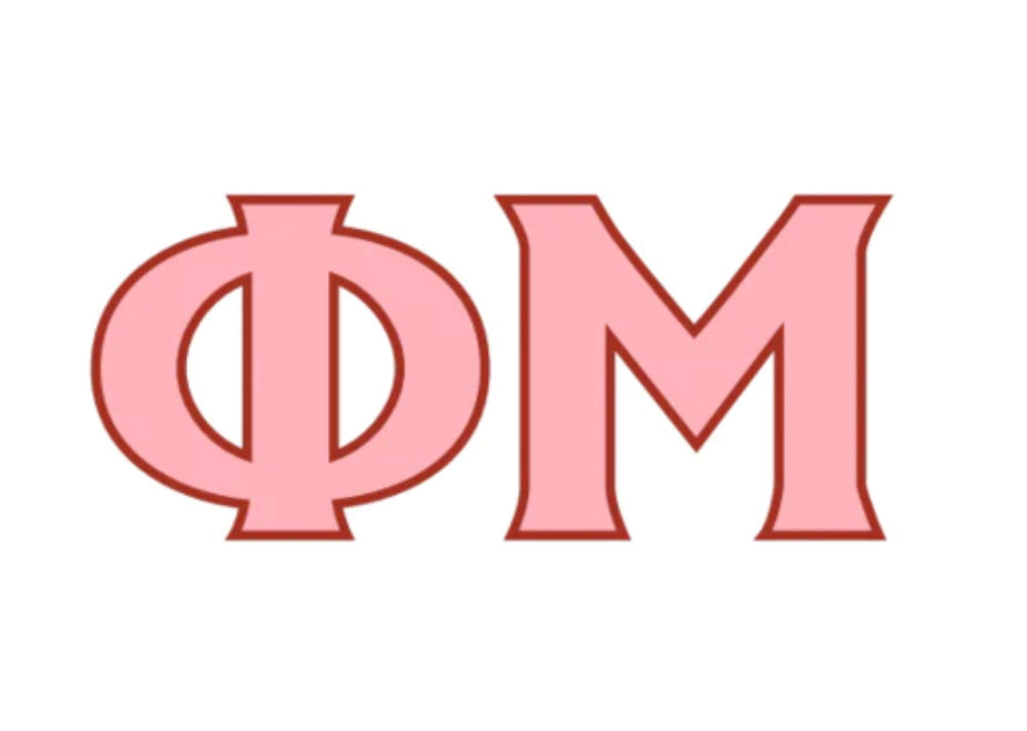 Phi mu sorority logo kit