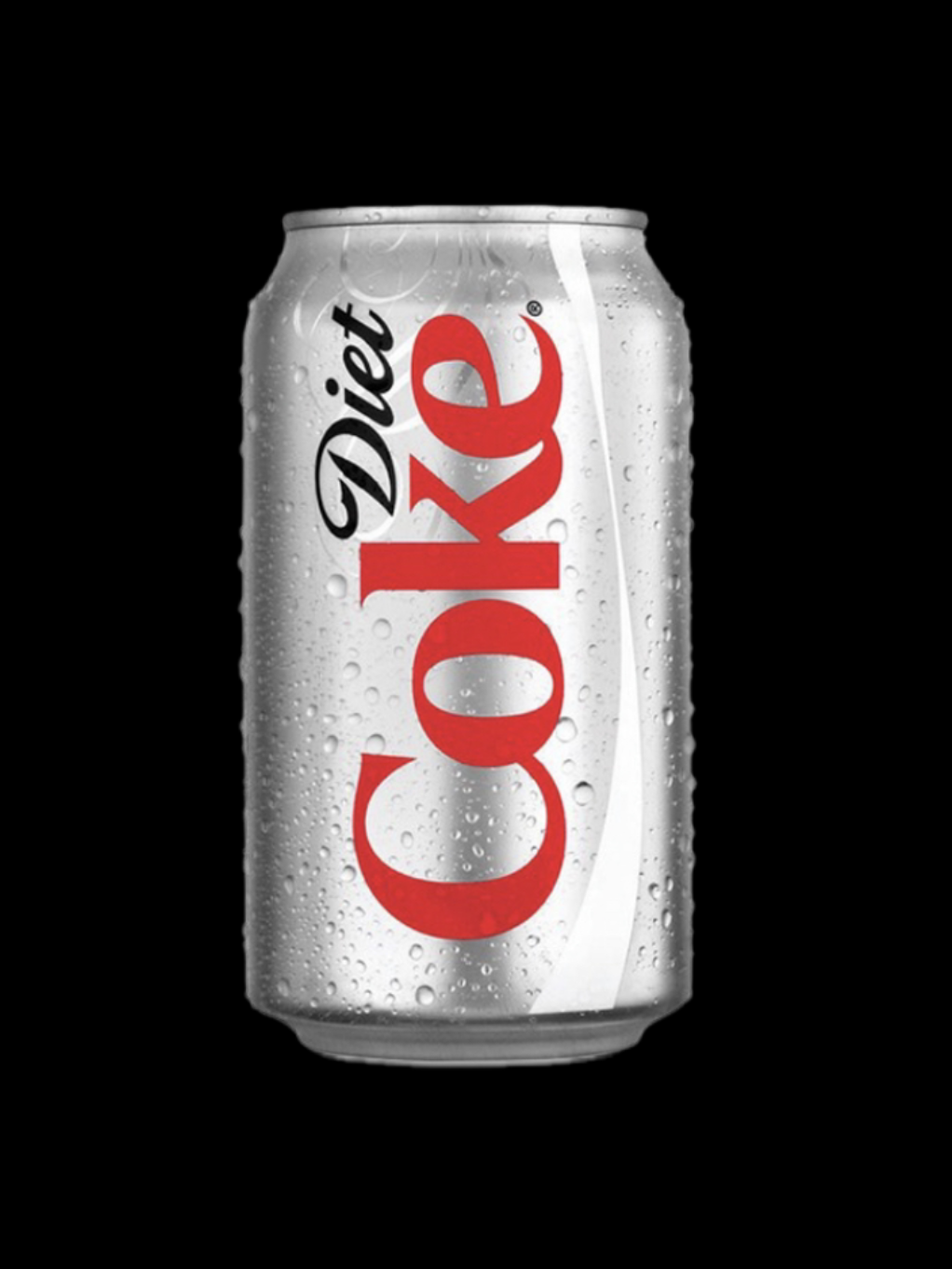 Diet Coke black background kit