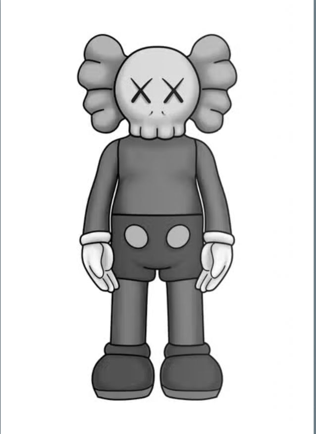 Black KAWS kit