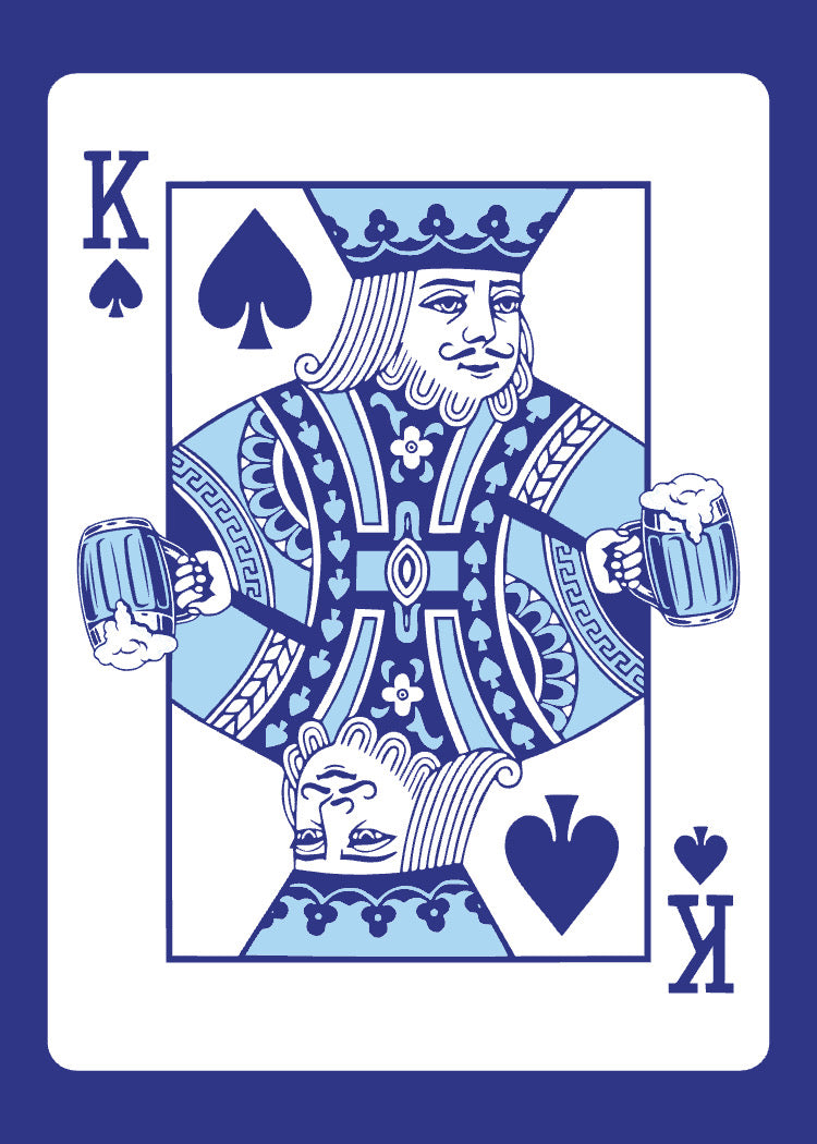 Blue king card kit