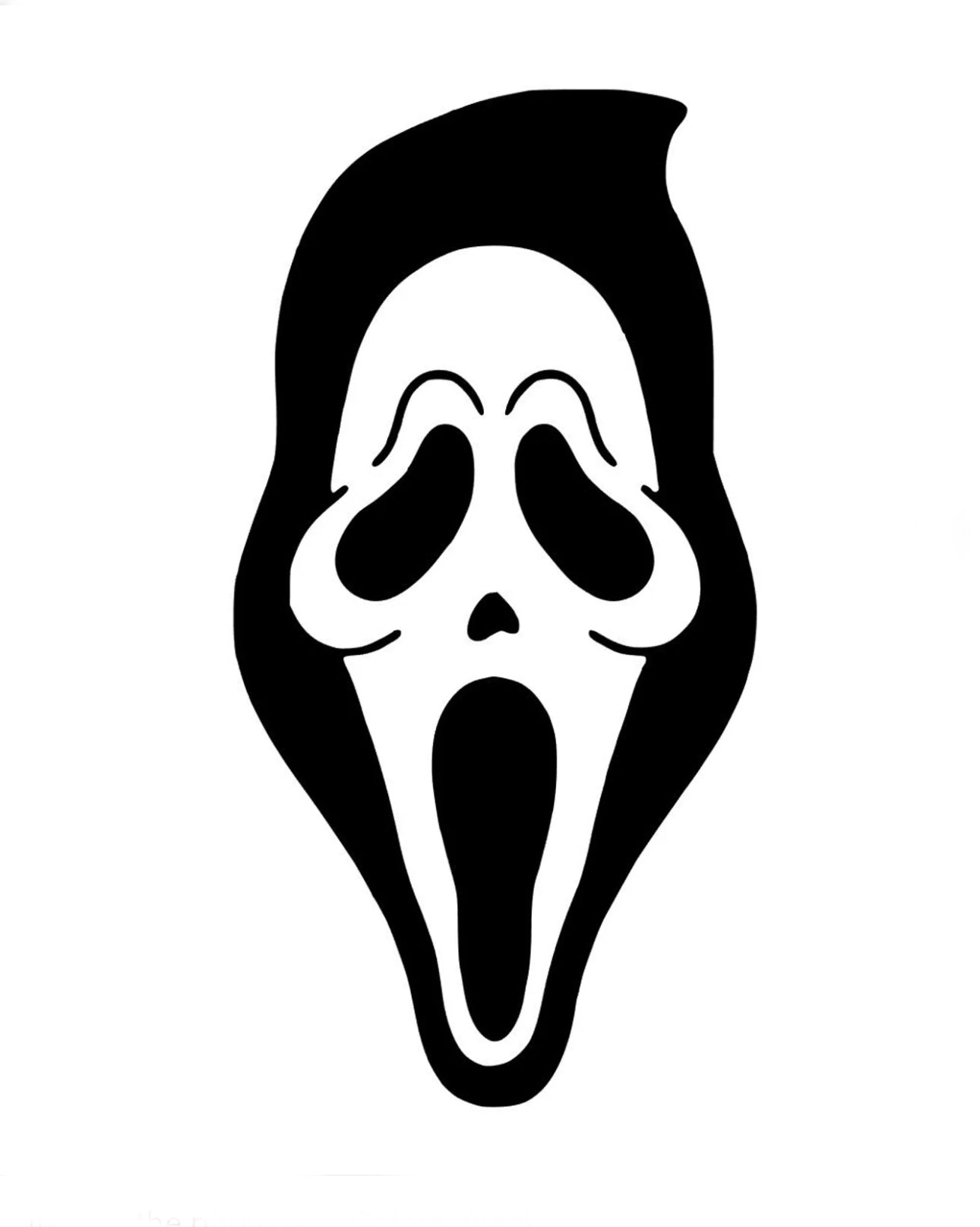 Ghost face kit