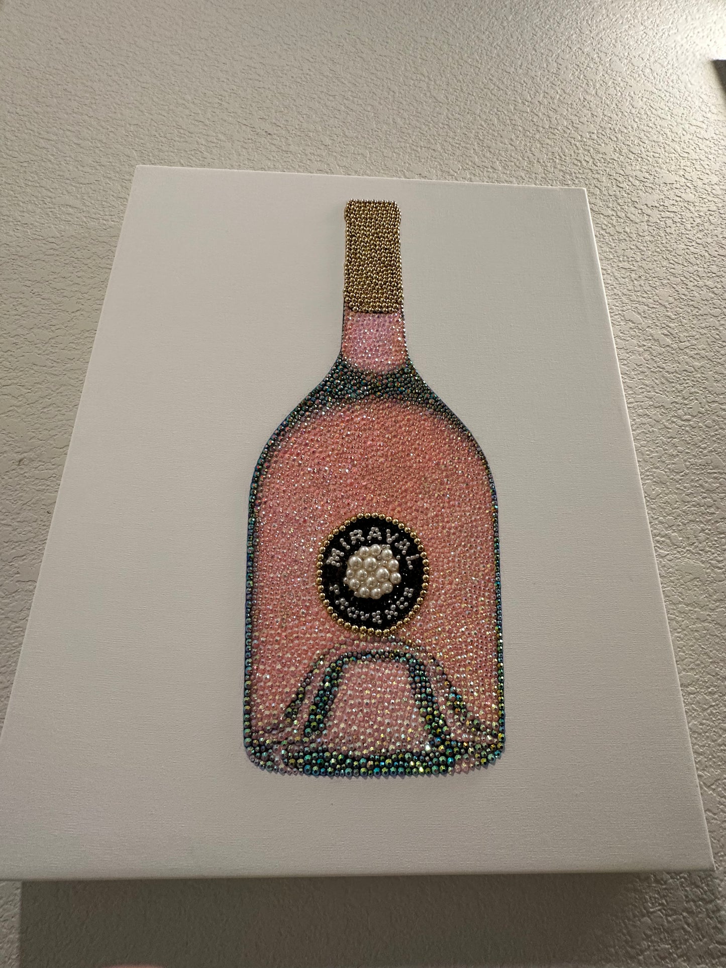 11x14 rose bottle made to order