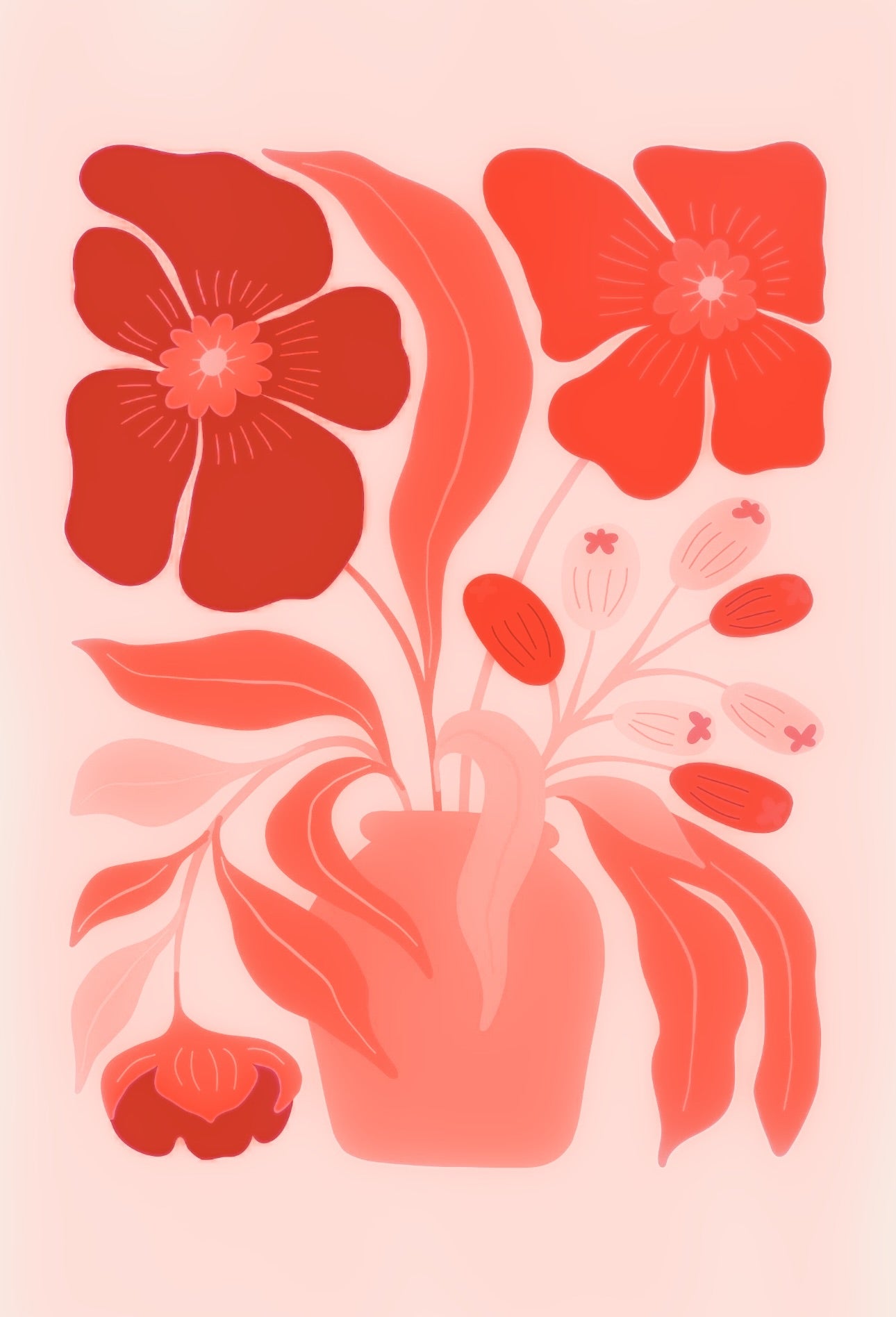 Orange flower kit