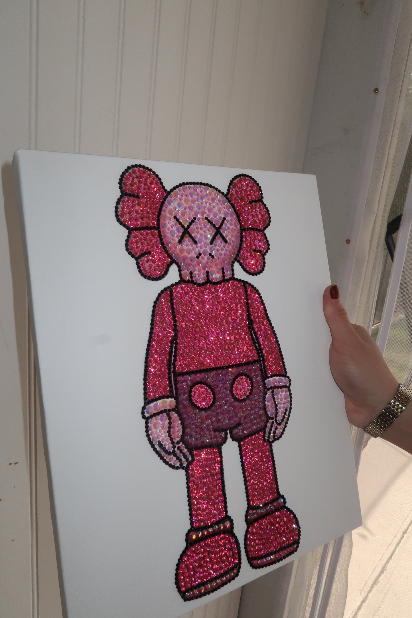 Pink kaws PRE DONE