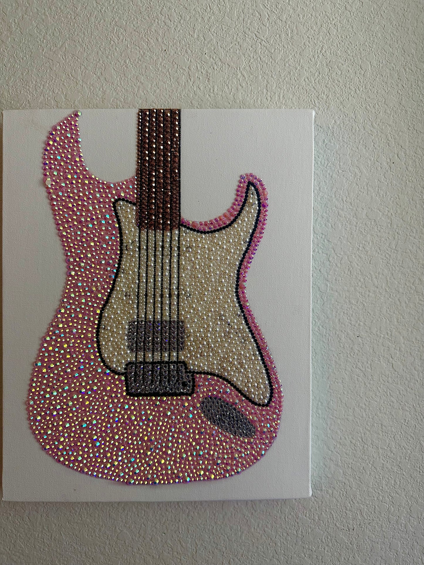 Pink guitar kit