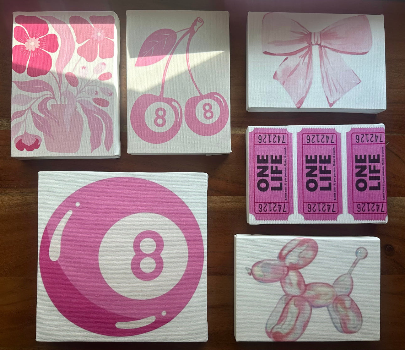 Pink Party 6 PACK mini kits