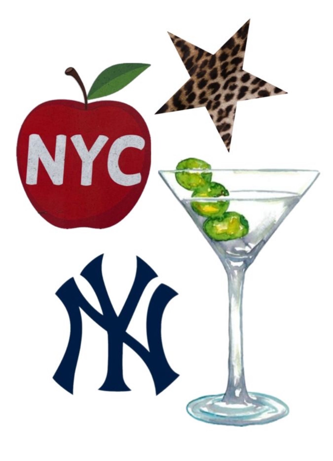 NYC collage kit