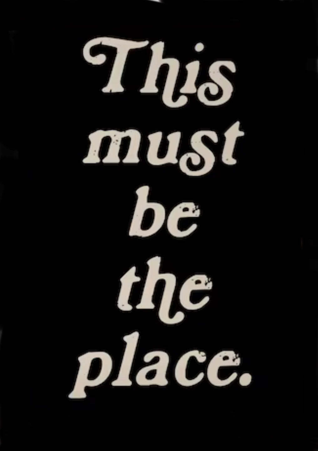This must be the place kit