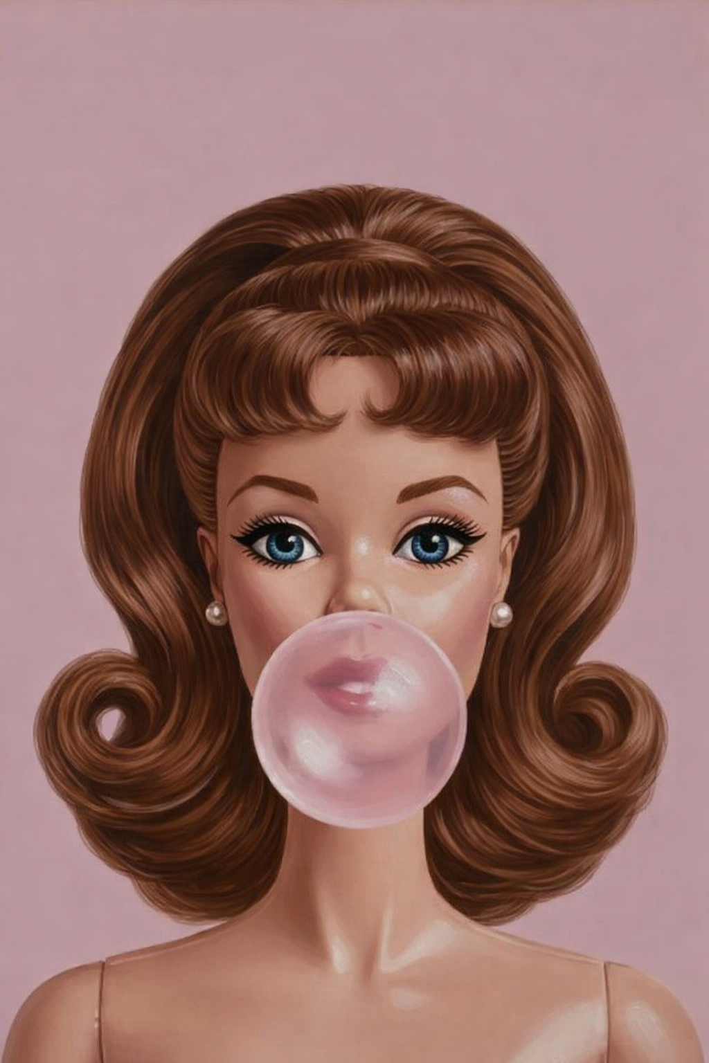 Brown hair Barbie kit