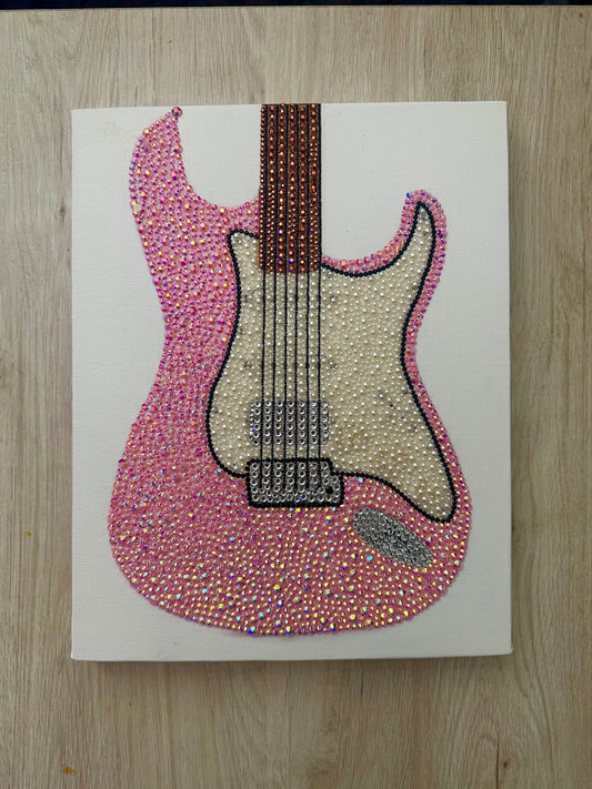 Pink guitar kit