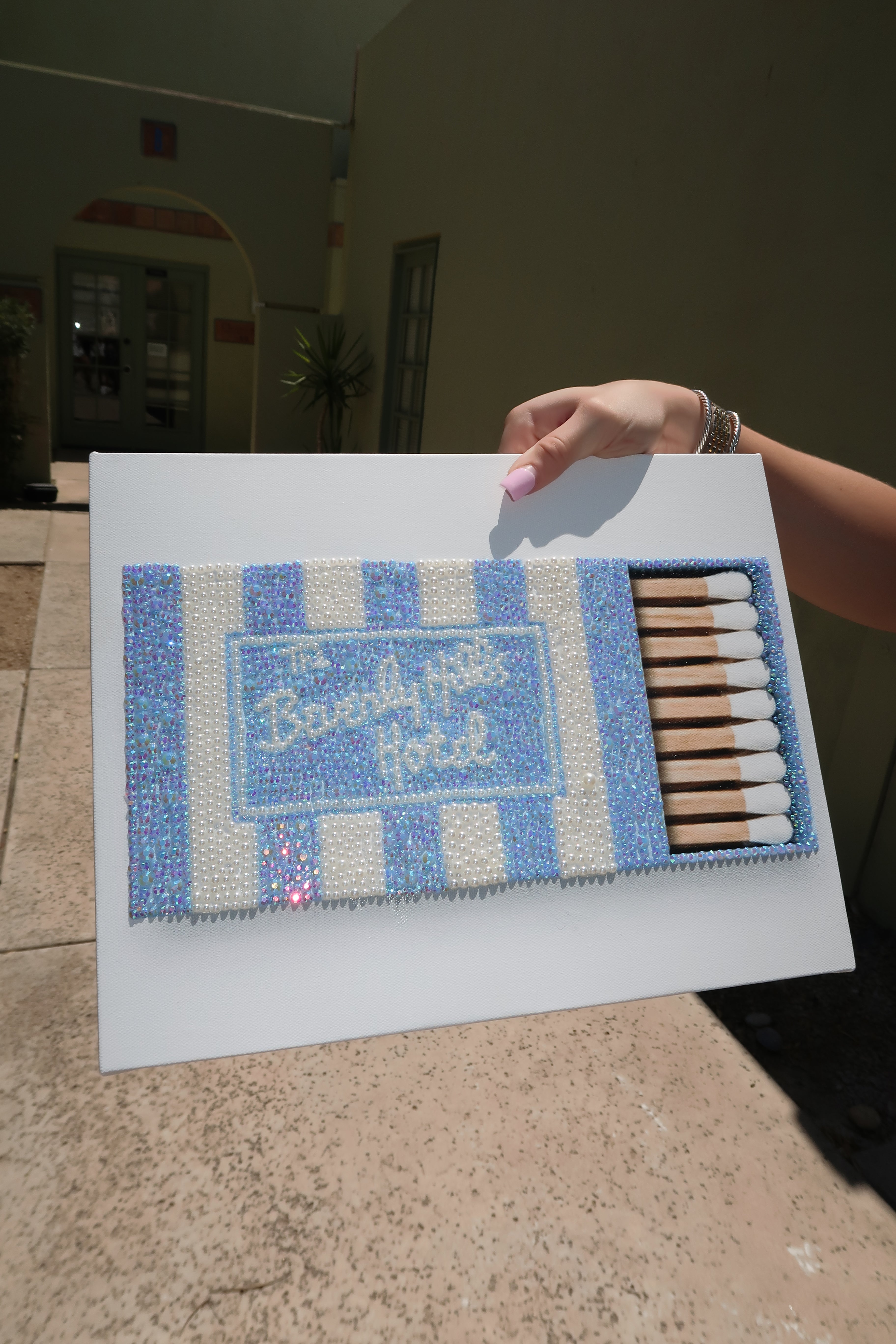 Blue matchbox kit