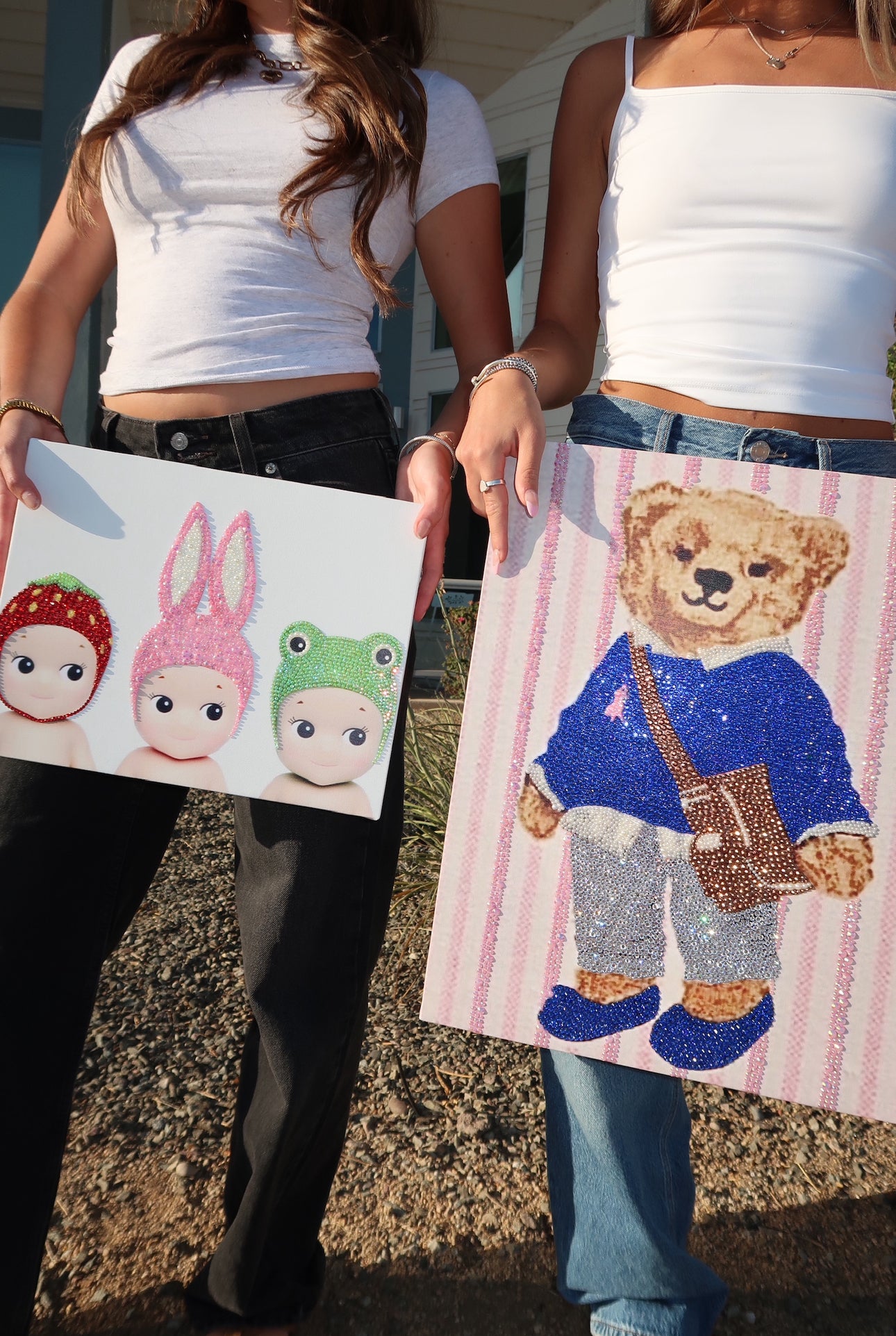 LIMITED EDITION Pink stripped polo bear kit
