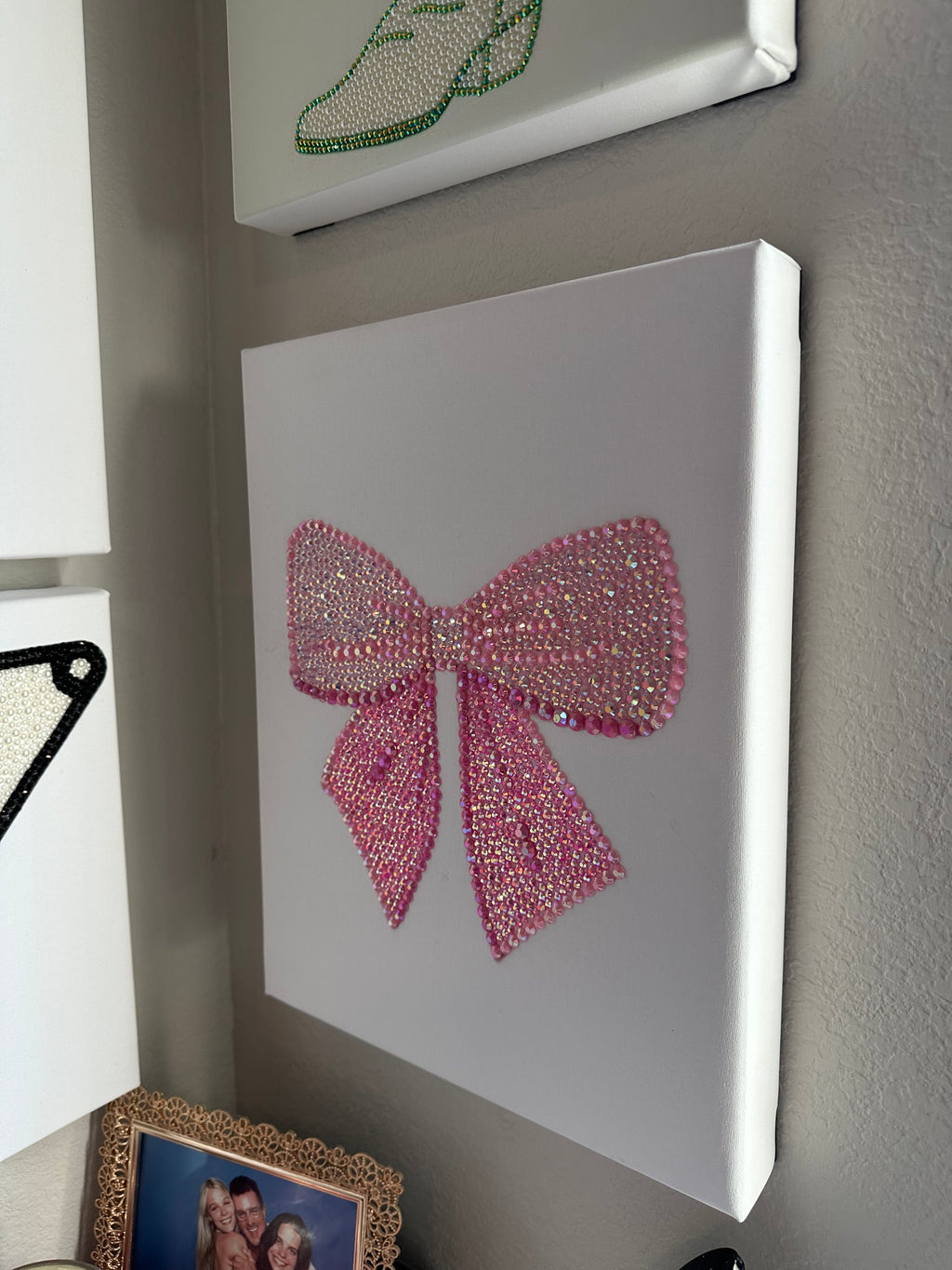 Pink Bow piece made to order