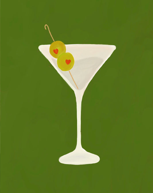 Green heart martini kit