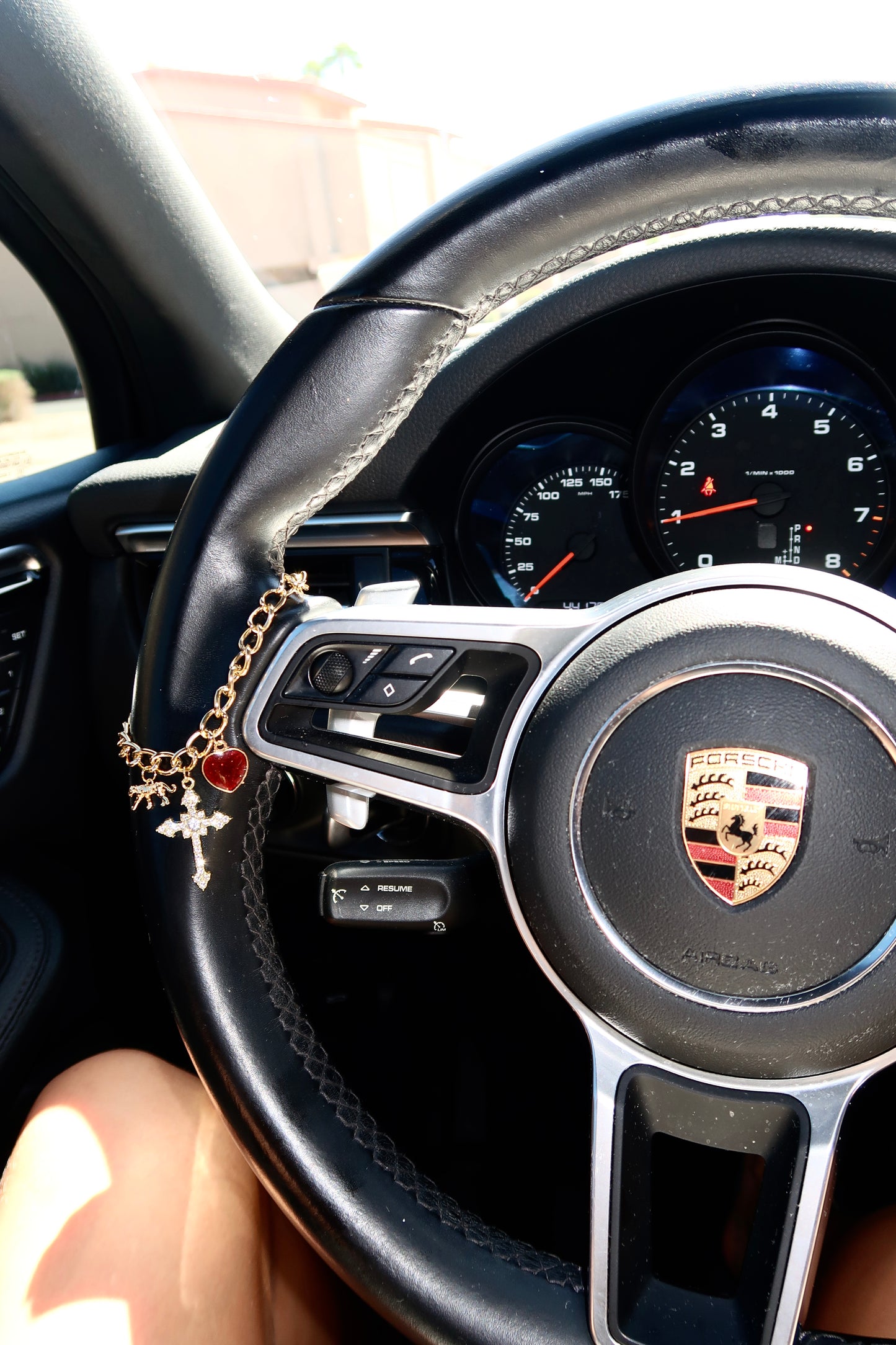 Retro car charm