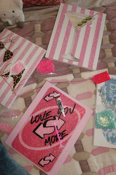 Pink uno love you more kit