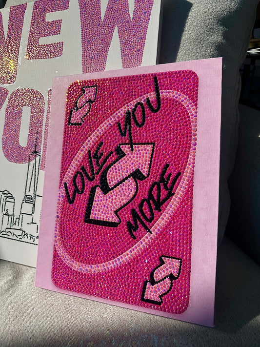 Pink uno love you more kit