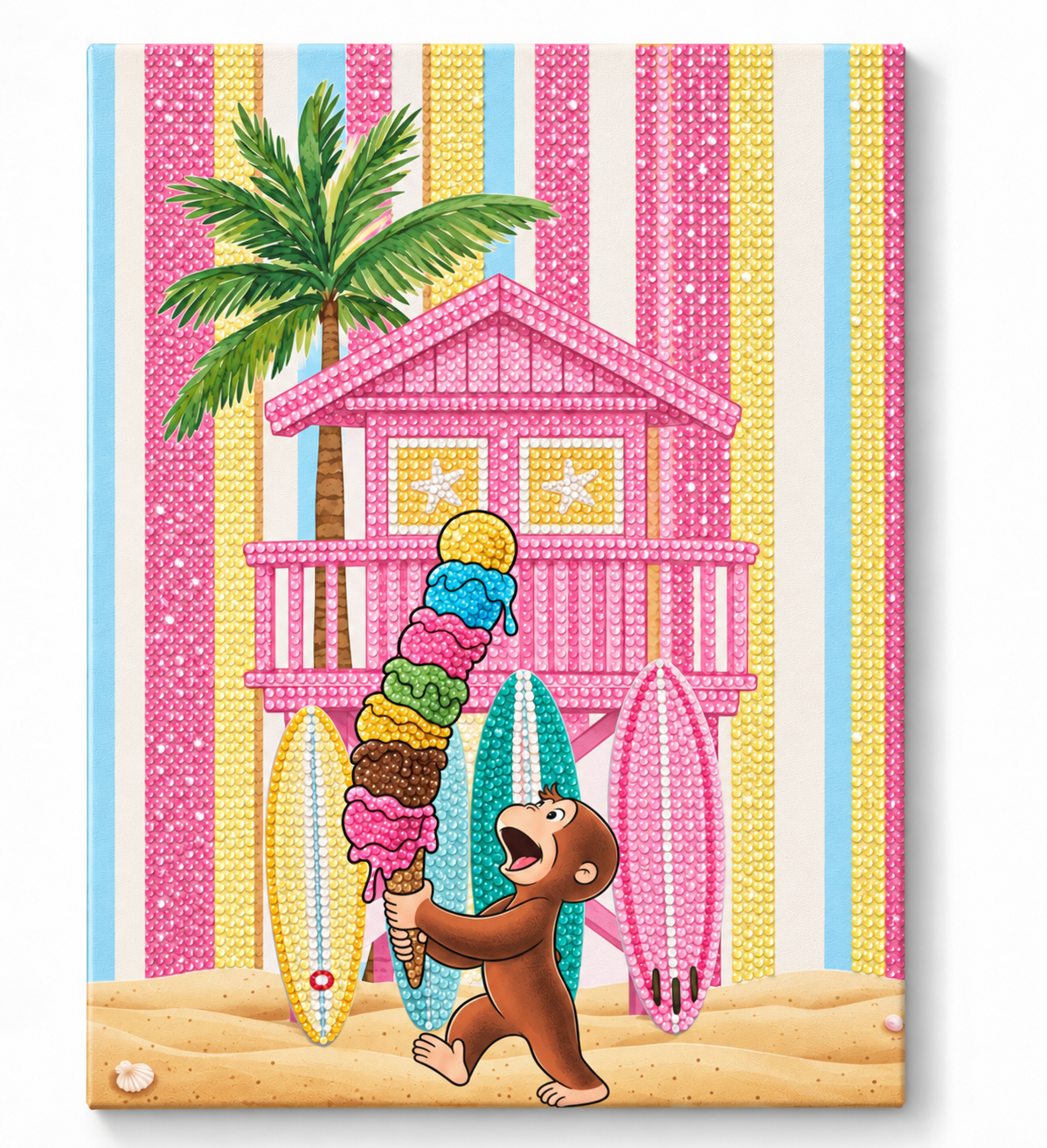 Ice cream monkey kit