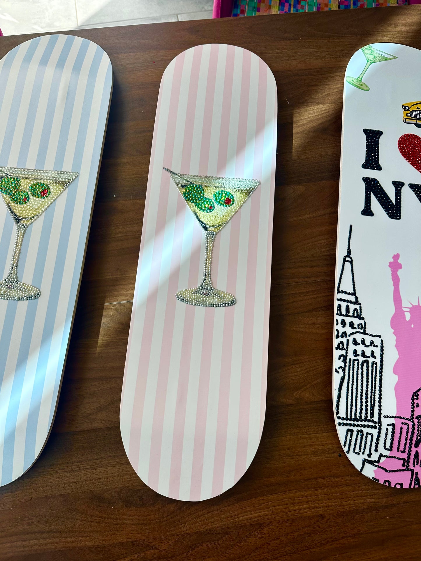 Pink martini skateboard ❤️KIT❤️ X collab with cloud studio boards