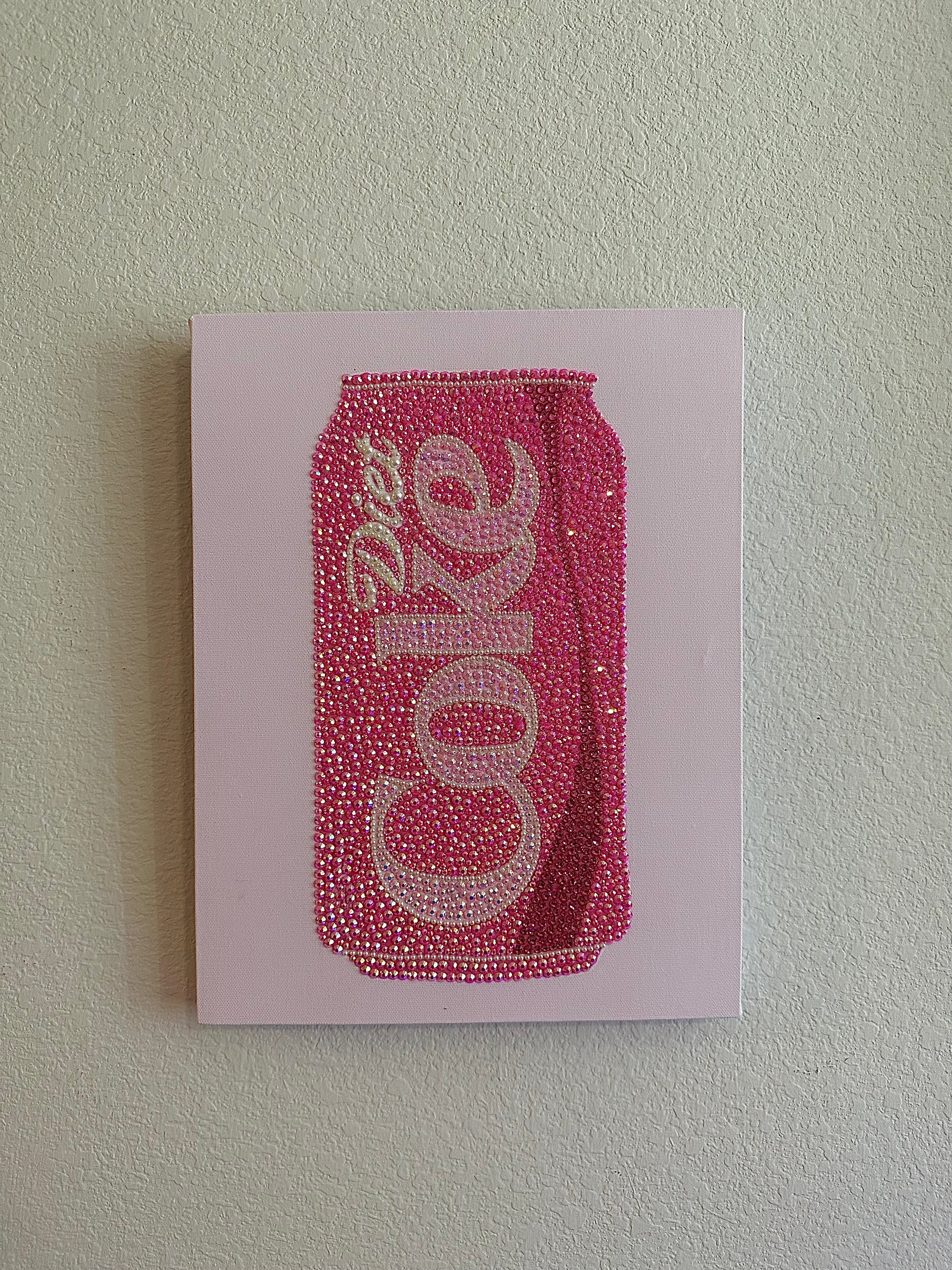 PRE done pink Diet Coke 11x14