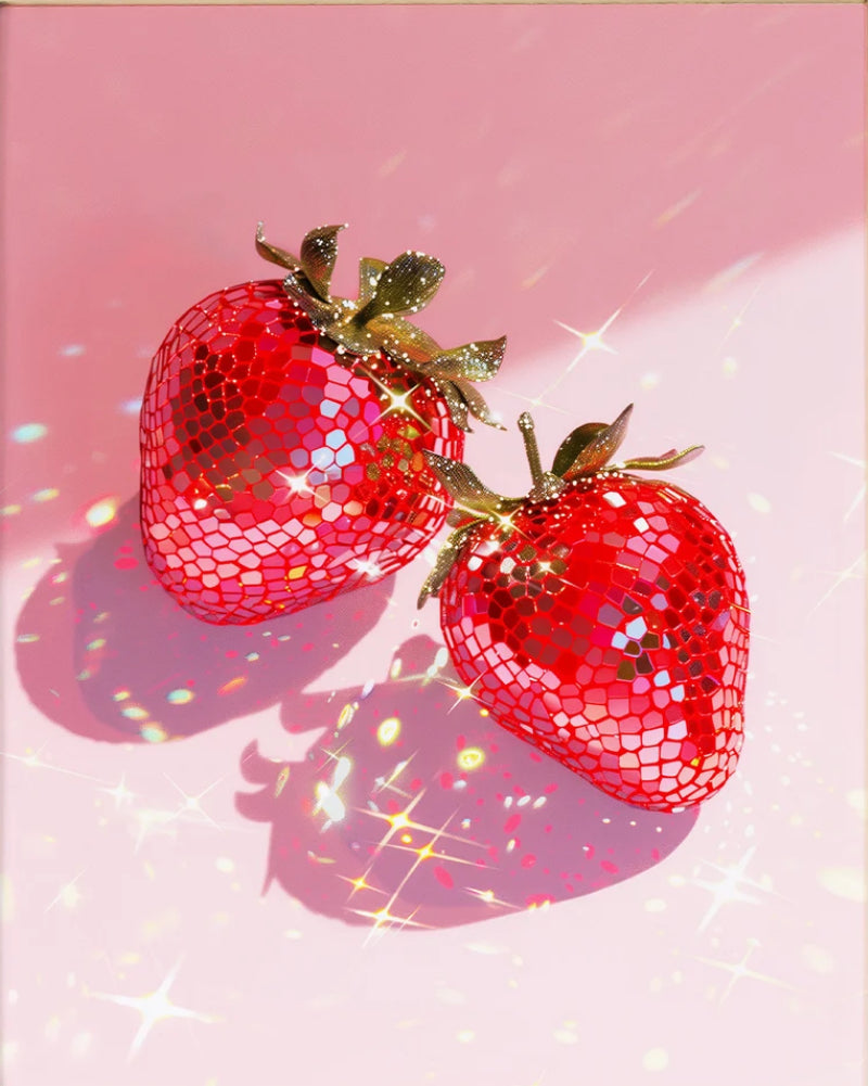 Disco pink strawberry’s kit