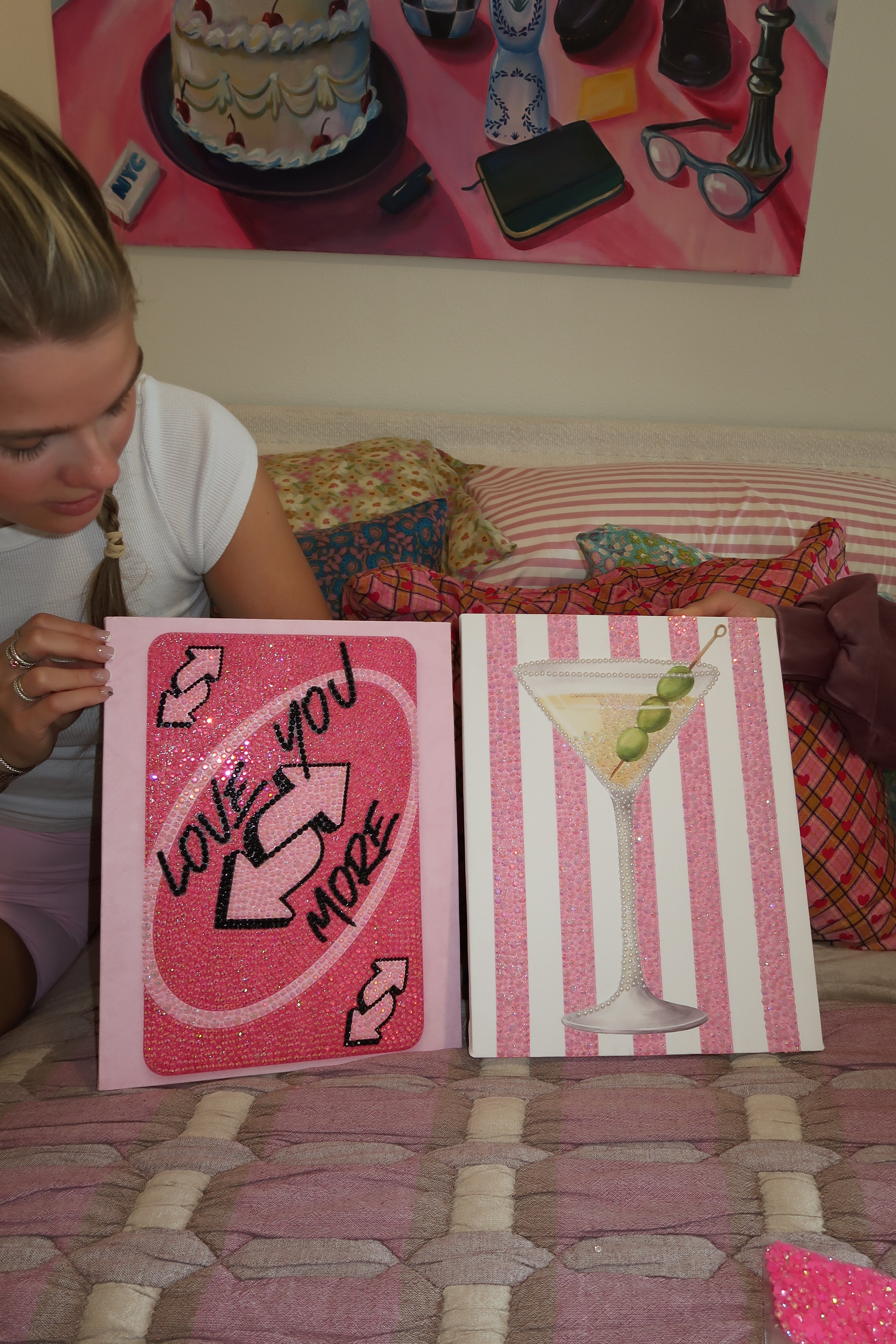 Pink uno love you more kit