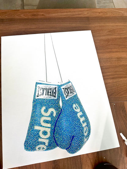 Supreme boxer gloves kit
