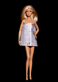 Newspaper Barbie kit