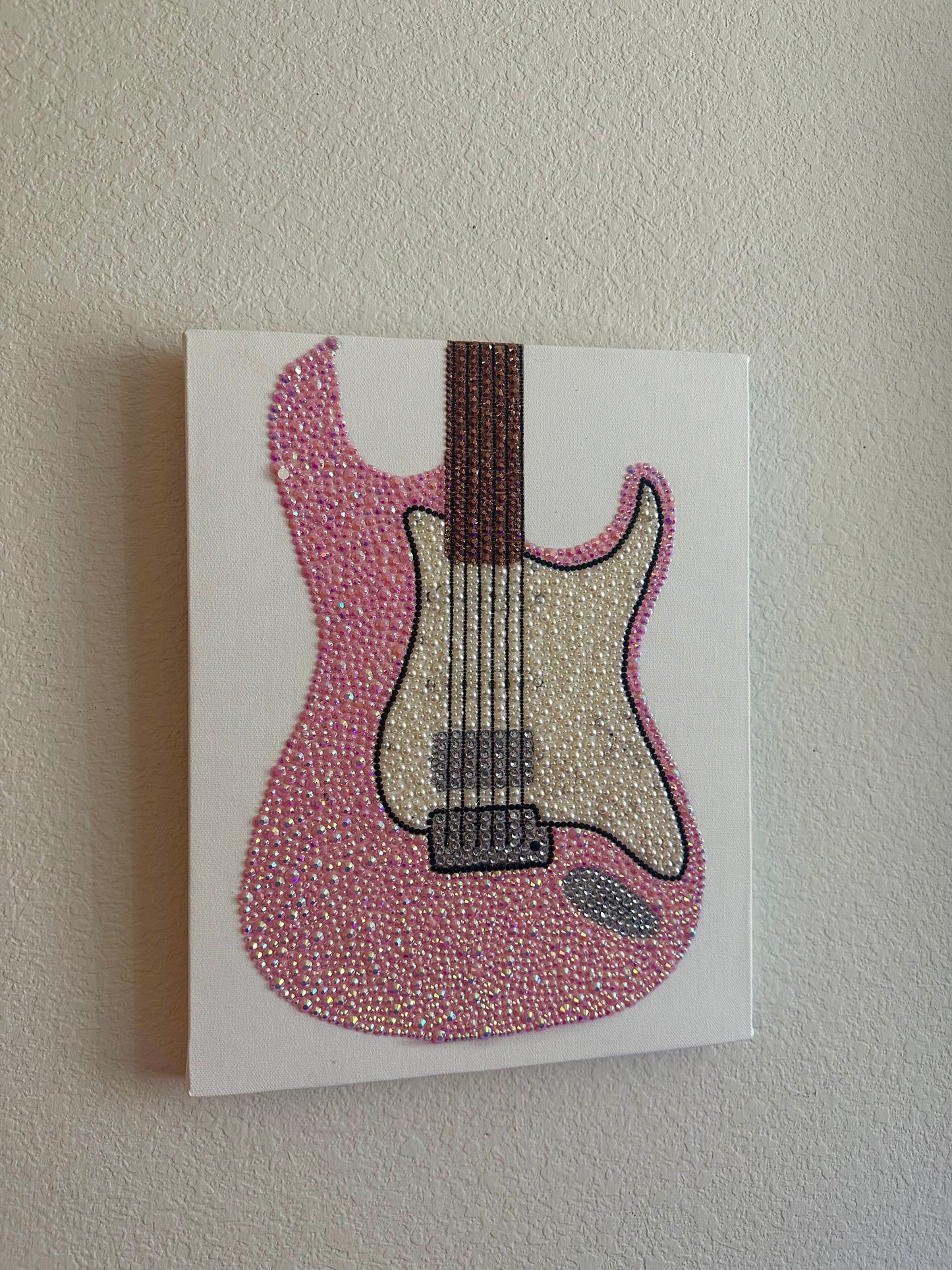 Pink guitar kit