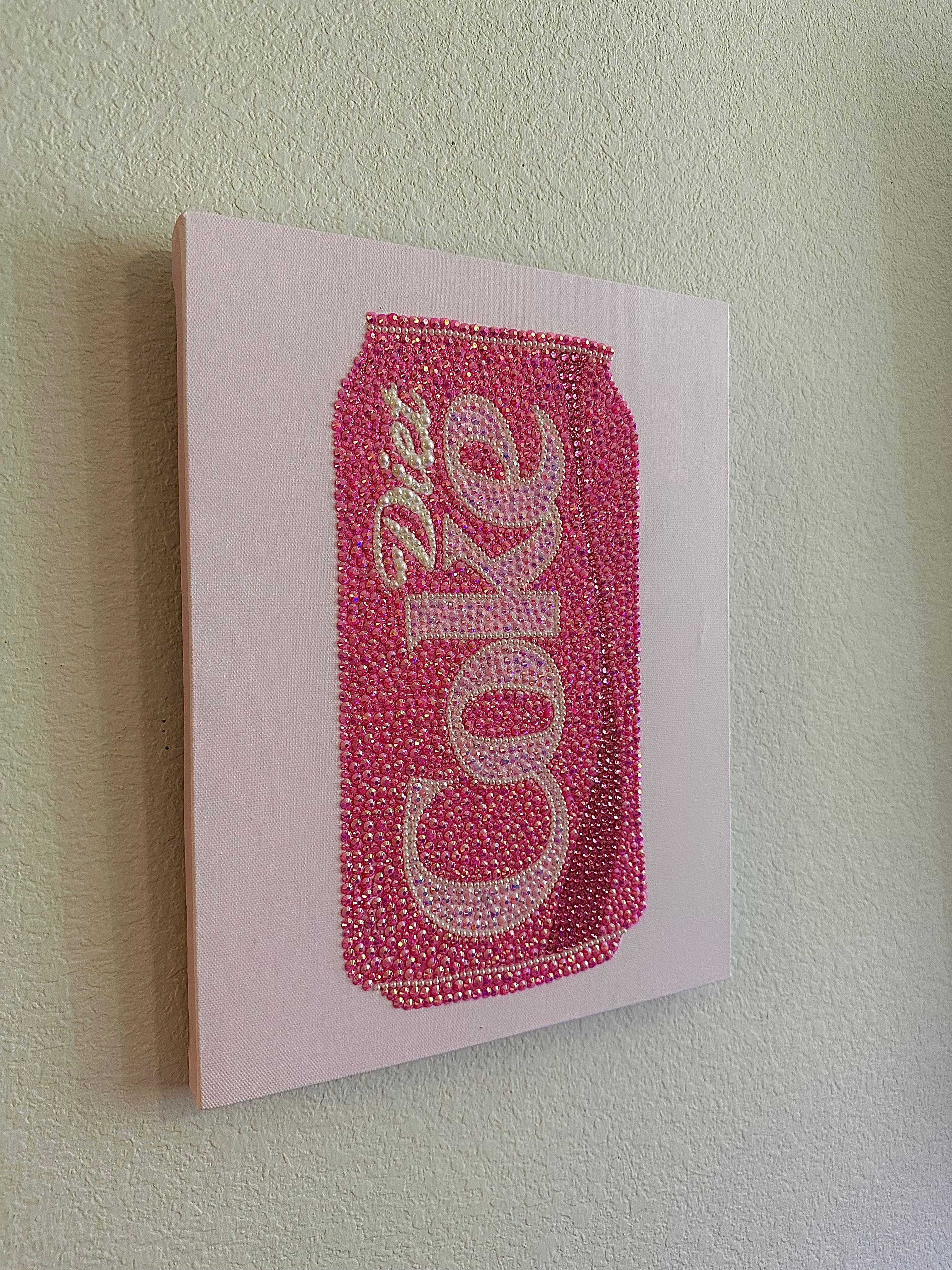 PRE done pink Diet Coke 11x14
