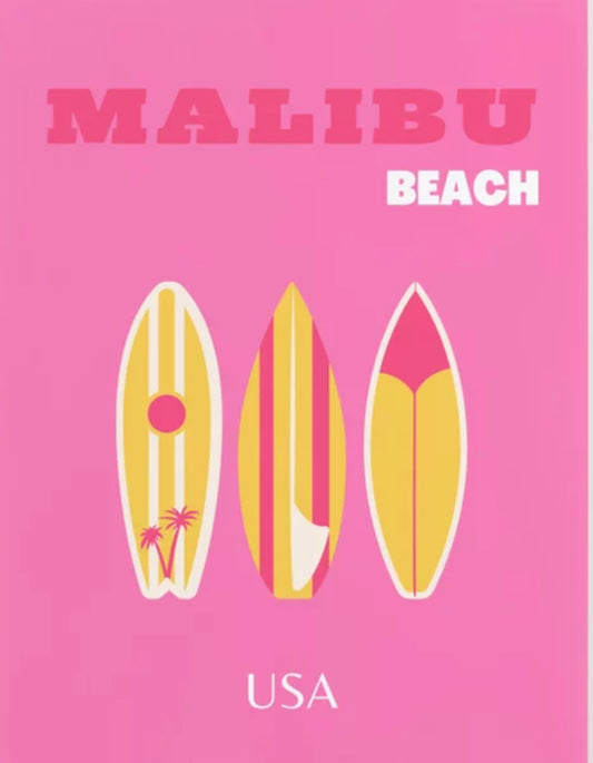 Malibu Beach surf board kit