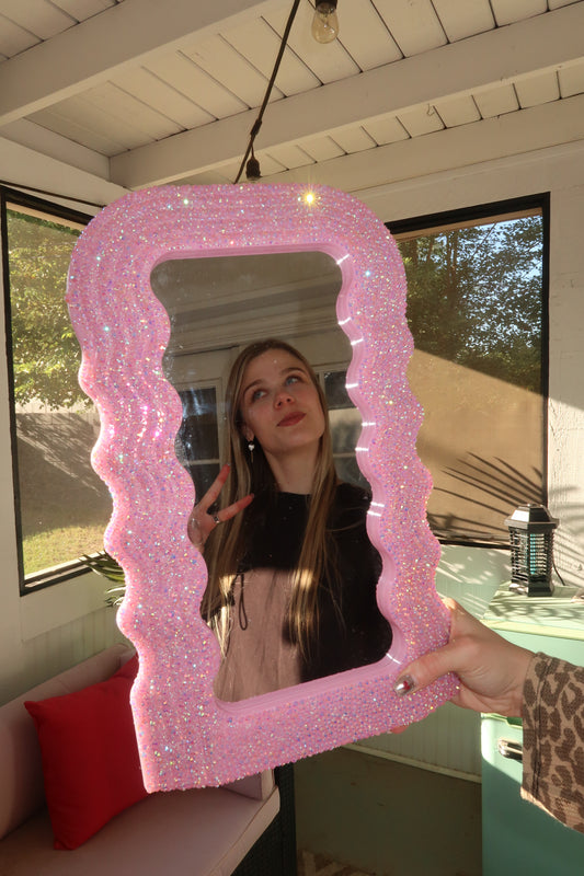 Bedazzle mirror