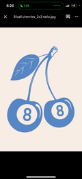 Blue cherries kit