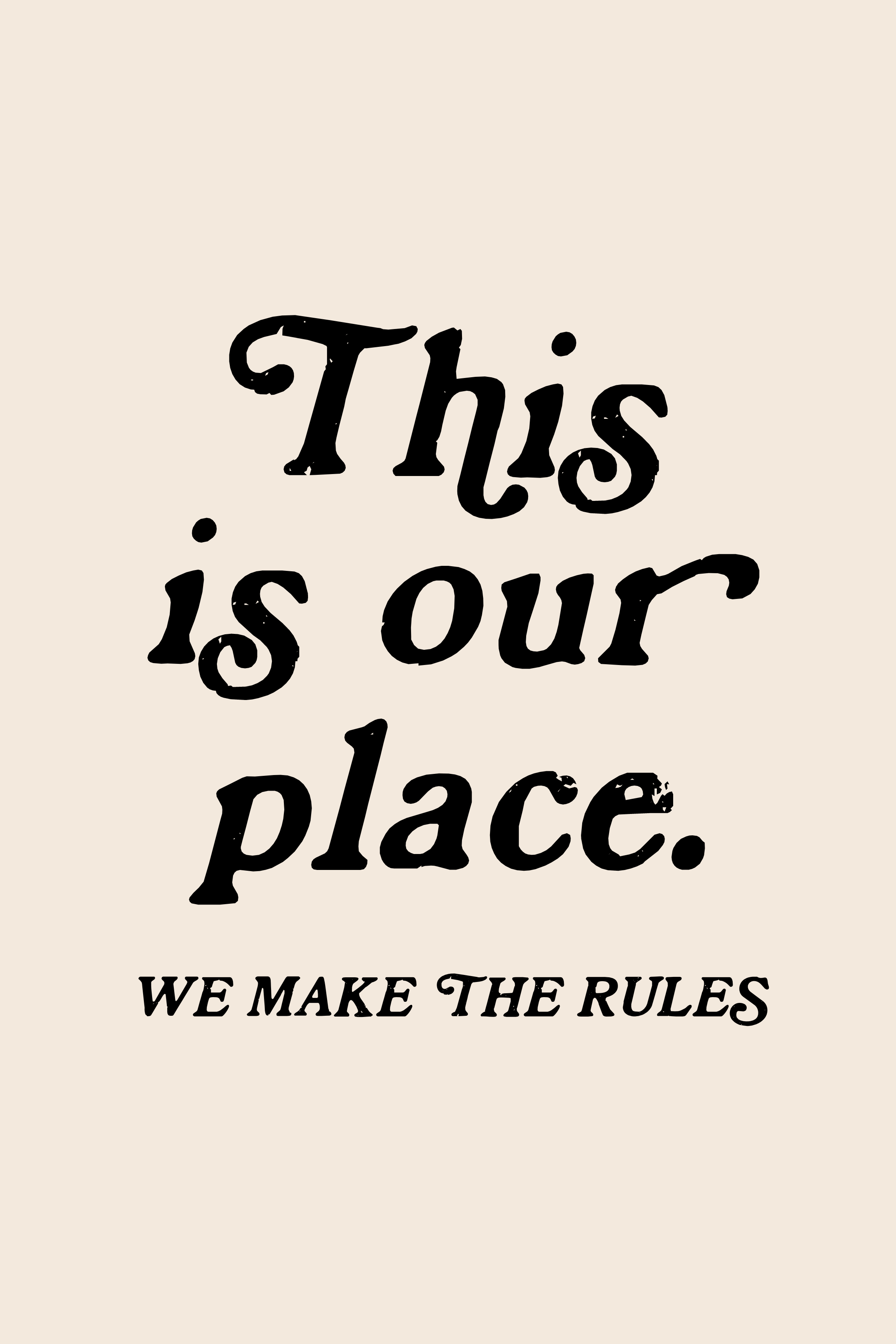 Taylor Swift we make the rules KIT