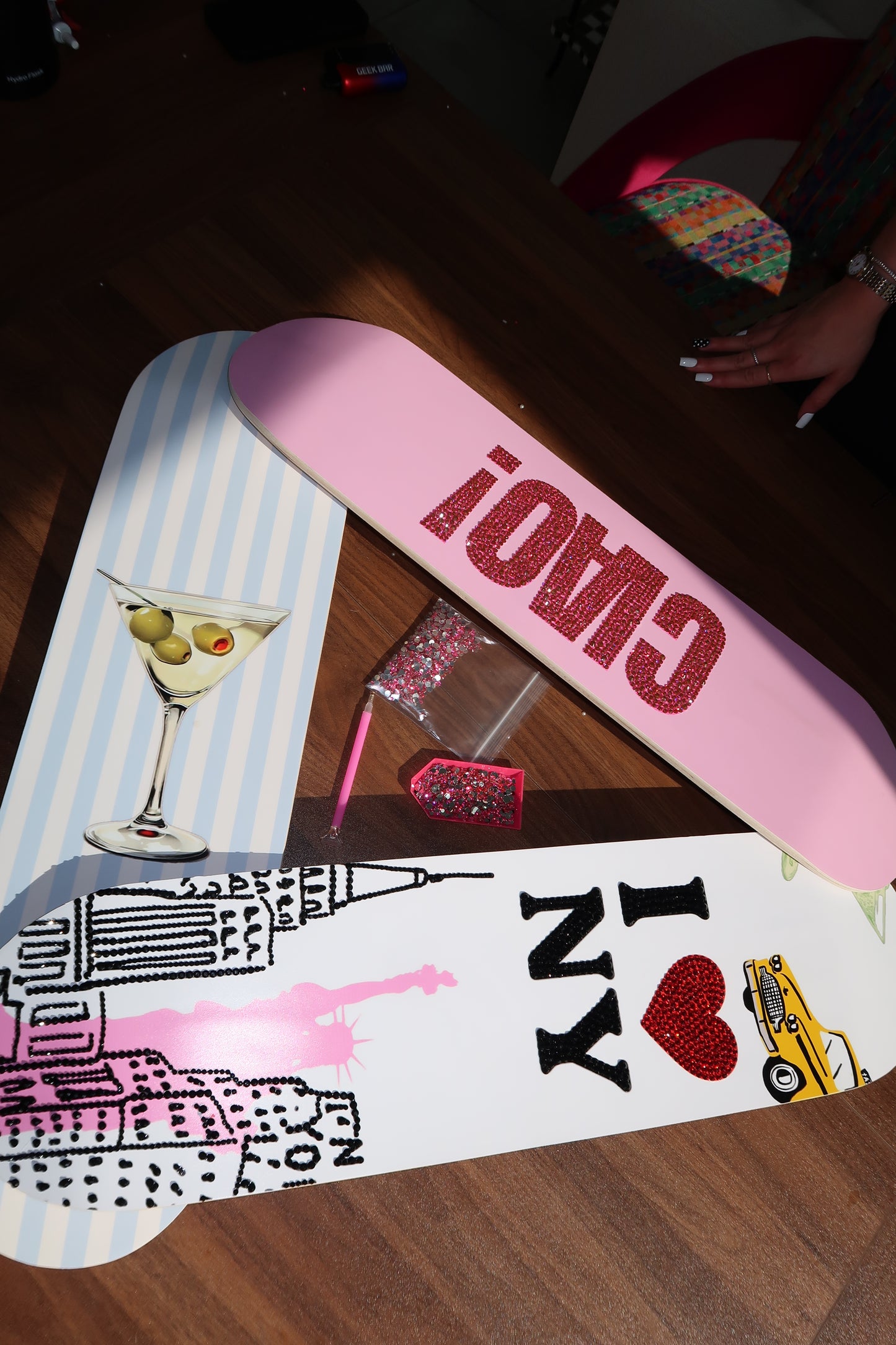 NYC skateboard ❤️KIT❤️ X collab with cloud studio boards