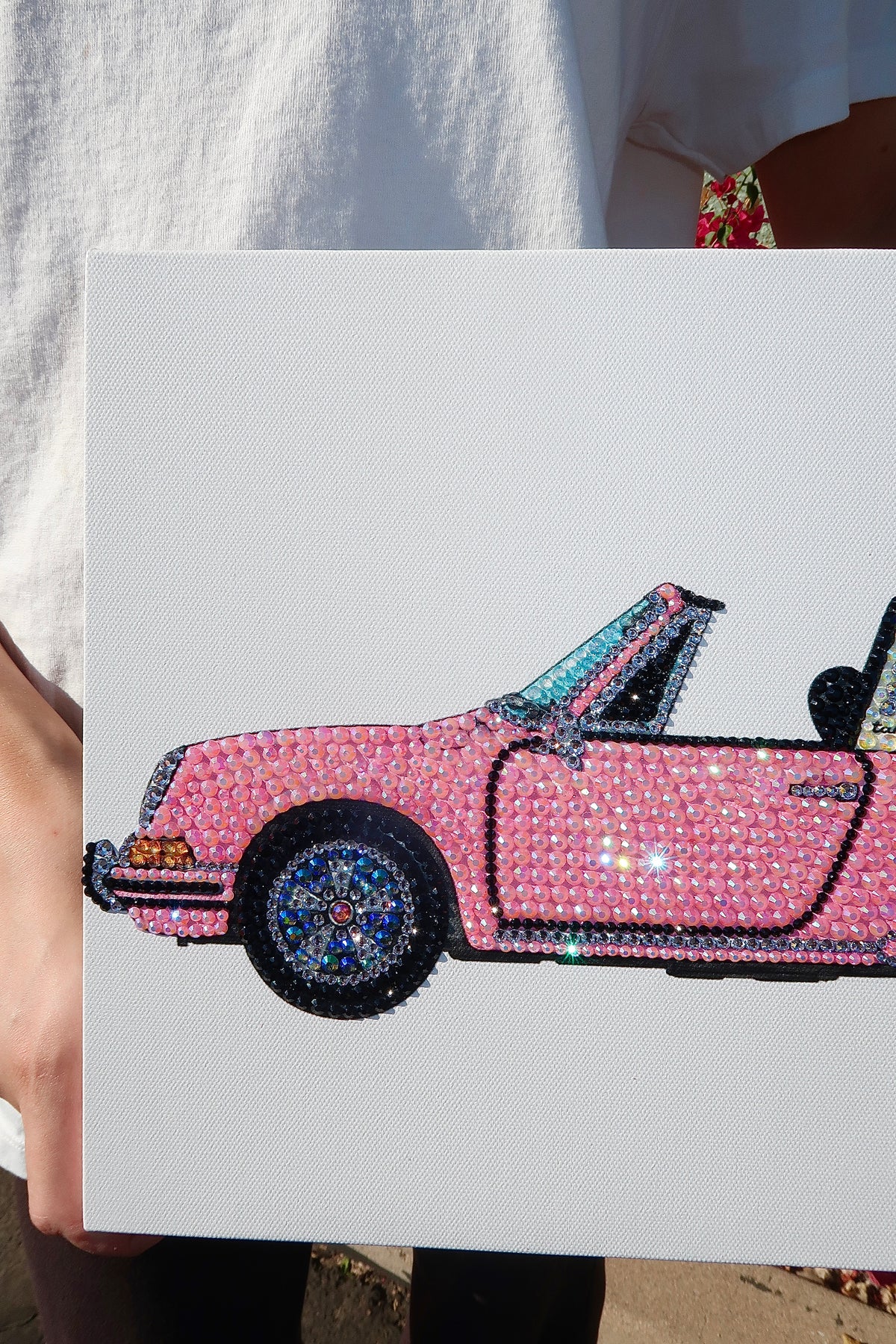 Pink race car kit