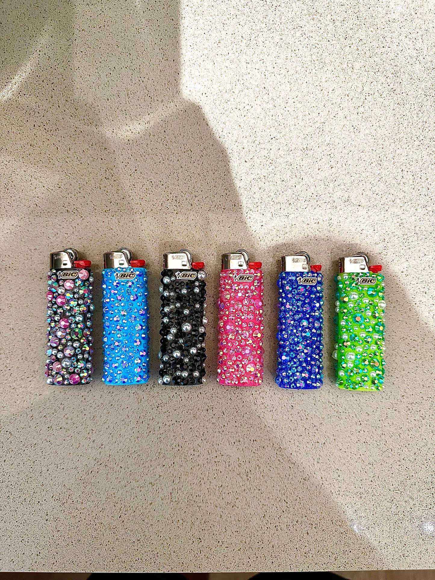 RANDOMLY selected bedazzled lighter