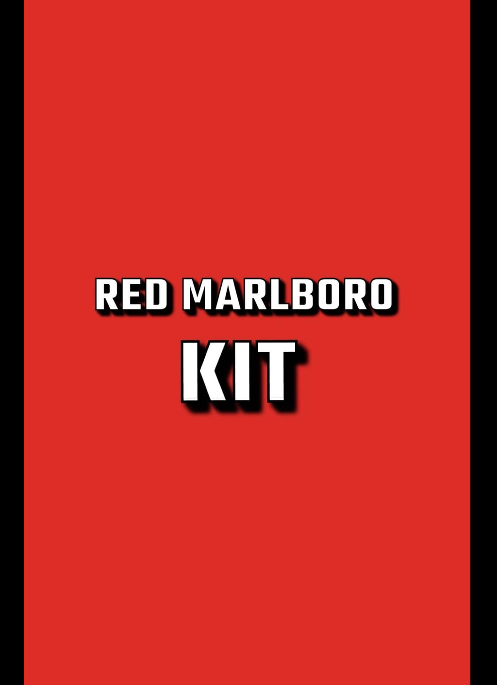 Red cigarette KIT