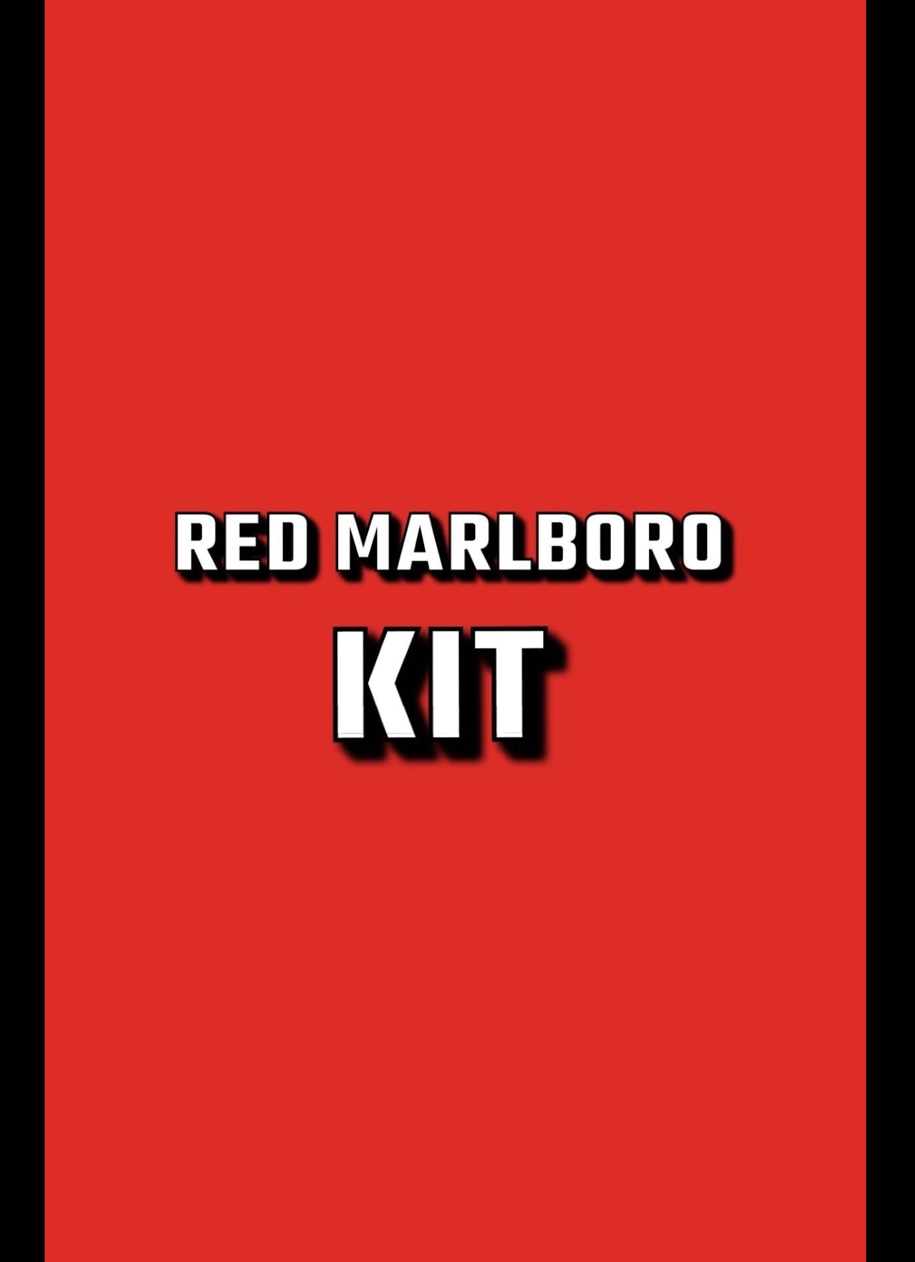 Red cigarette KIT