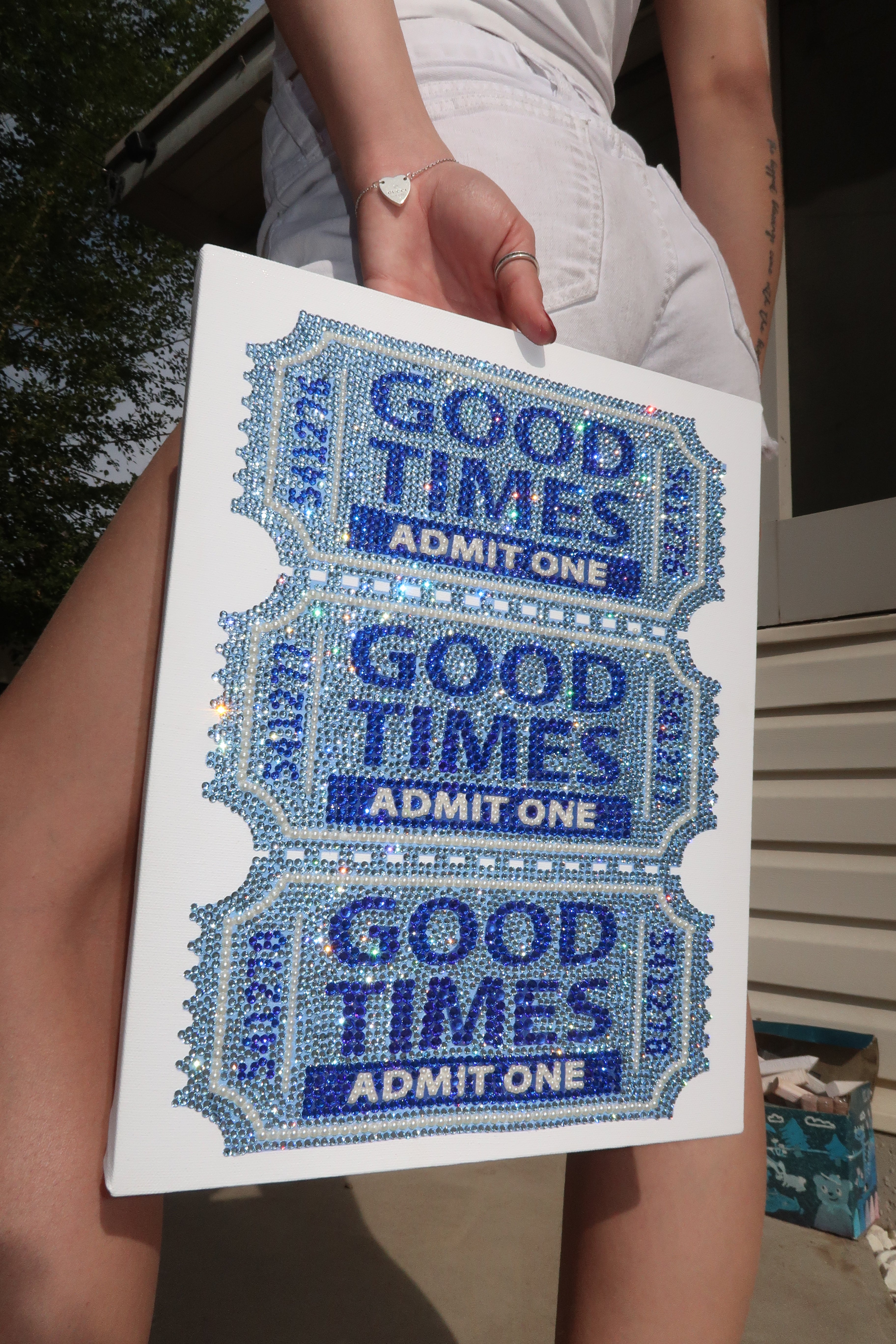 Blue ticket PRE DONE 11x14