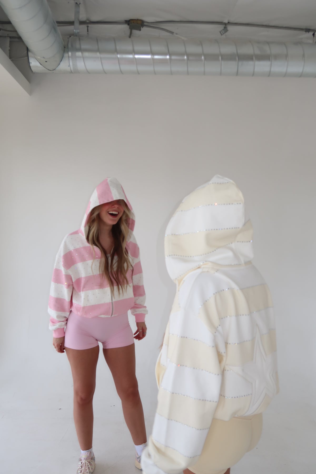 Yellow Rhinestone Hoodie- PRE SALE