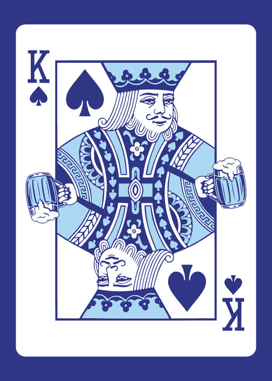 Blue king card kit
