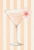 Orange flower martini kit