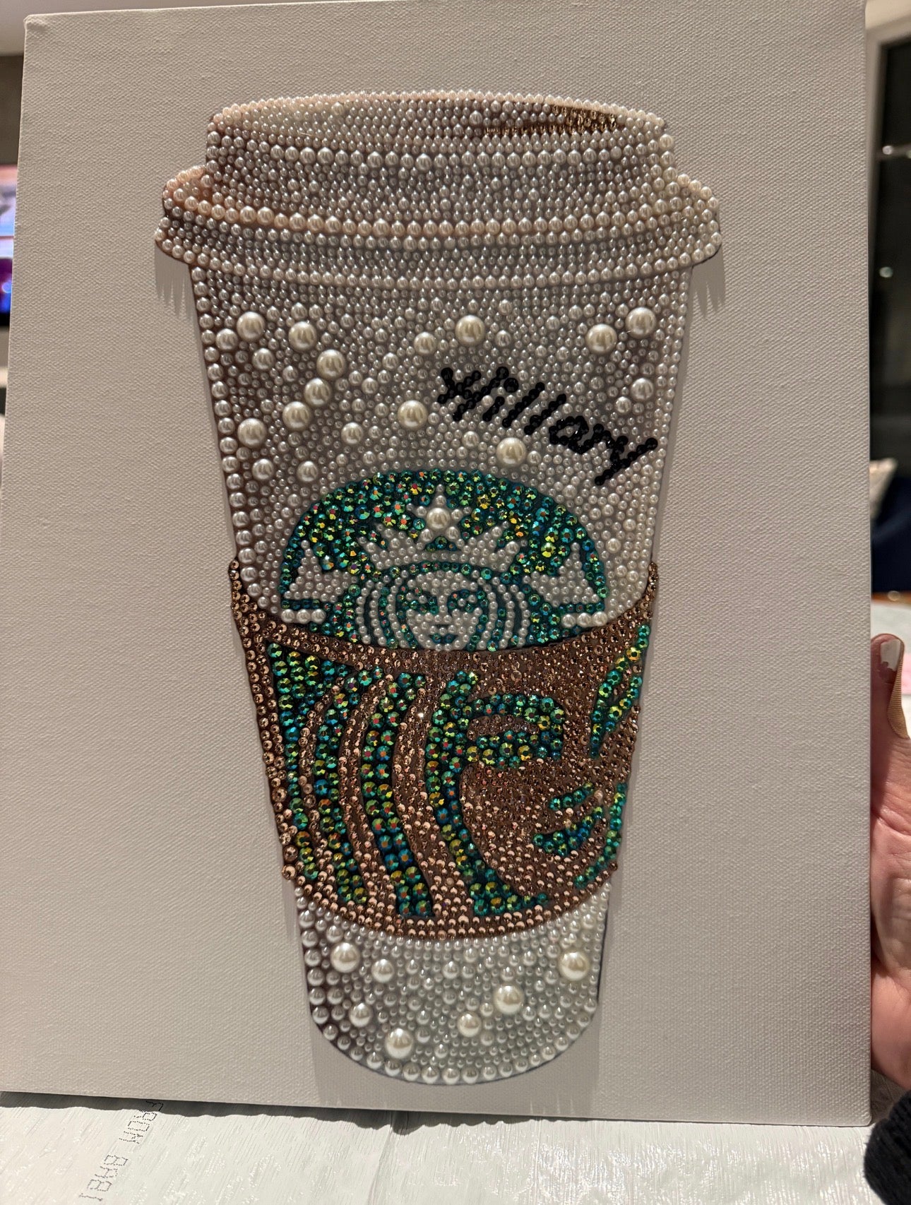 Custom name Starbucks cup kit