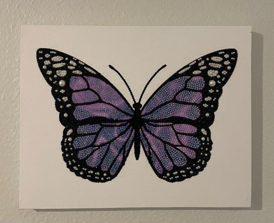 Purple butterfly kit