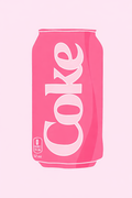 Pink regular coke can kit