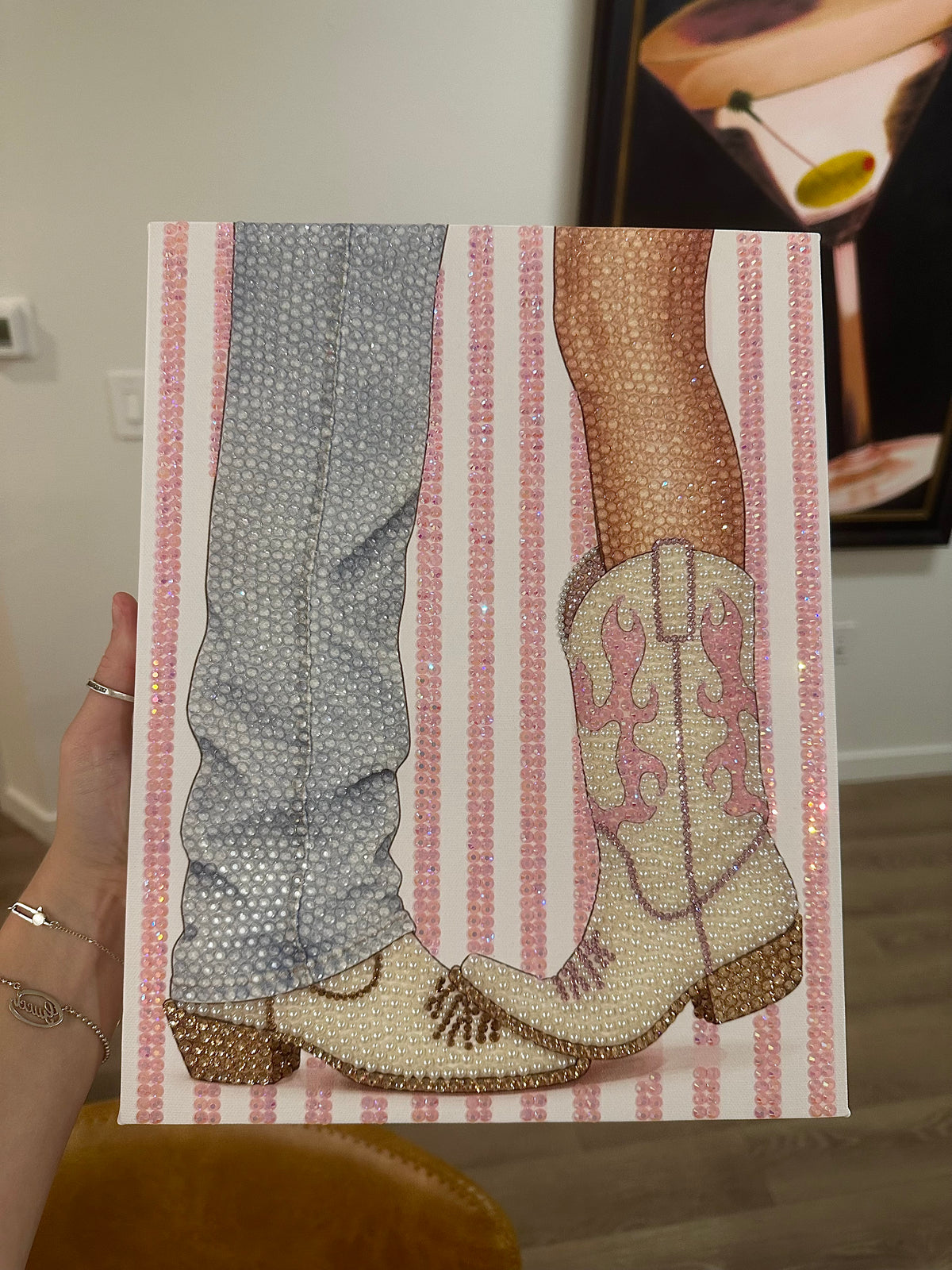 PRE DONE boyfriend cowgirl 11x14